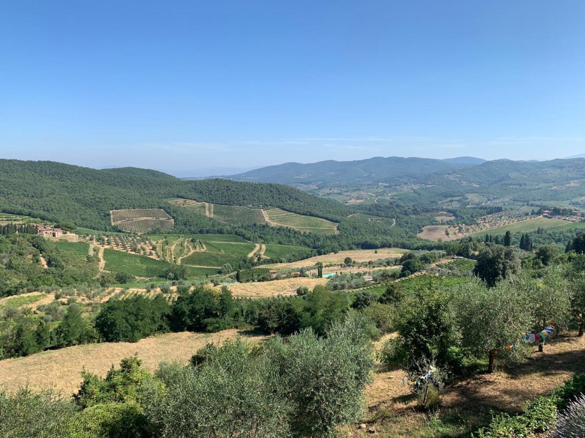 Casa Panzano Tuscany Панцано Экстерьер фото