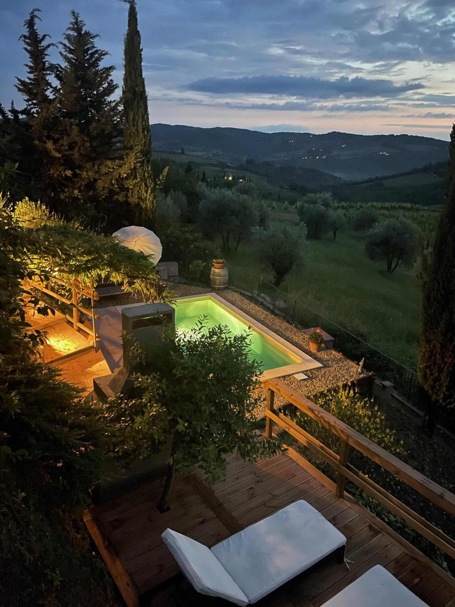 Casa Panzano Tuscany Панцано Экстерьер фото
