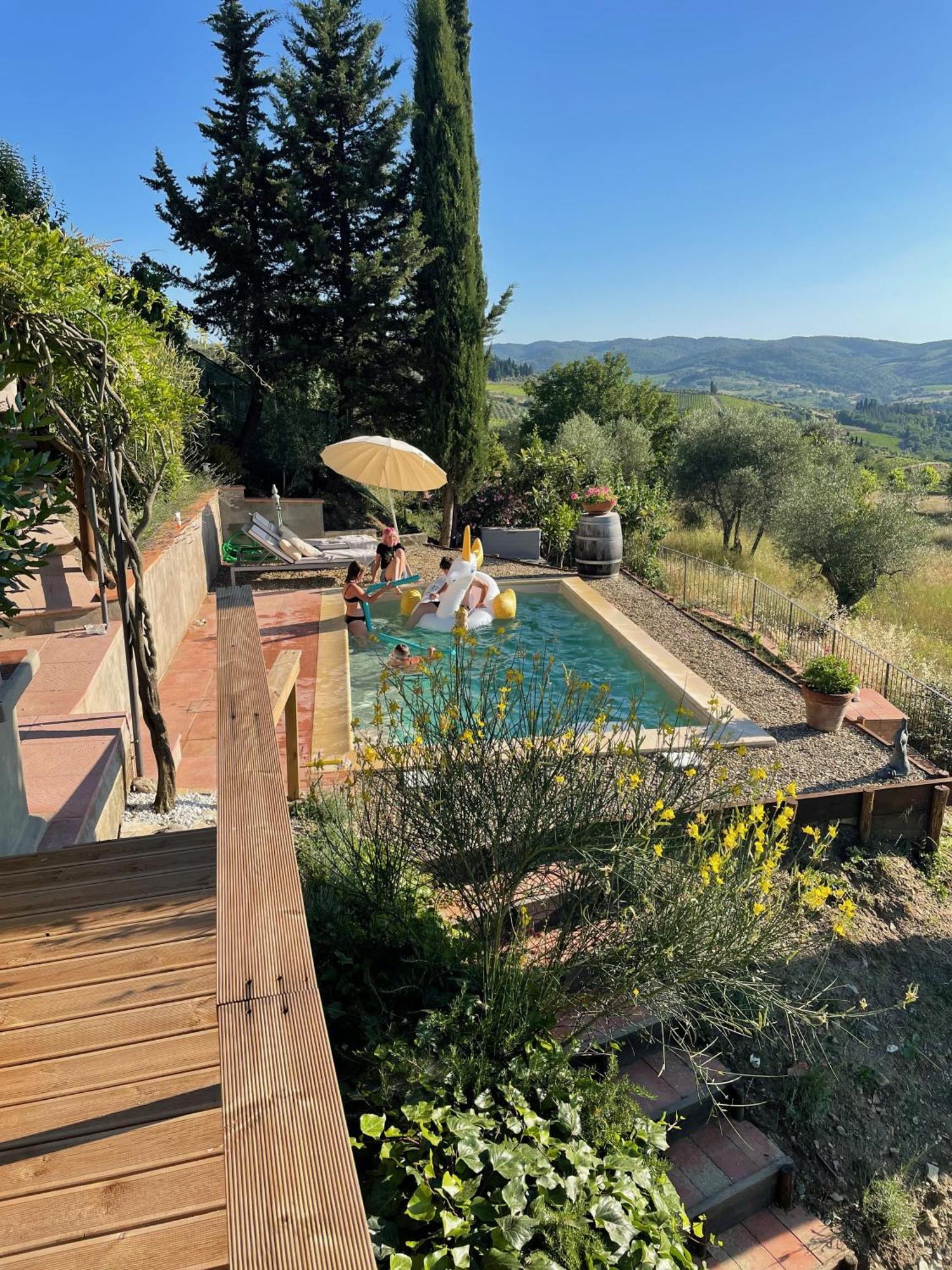 Casa Panzano Tuscany Панцано Экстерьер фото